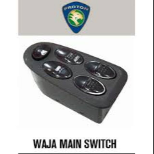Power Window Main Switch Oem Proton Waja ( Driver Side ) ( Auto Down ...