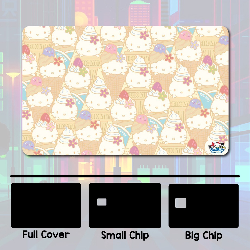 HELLO KITTY - TOUCH N GO CARD / ATM CARD STICKER COVER | Shopee Malaysia