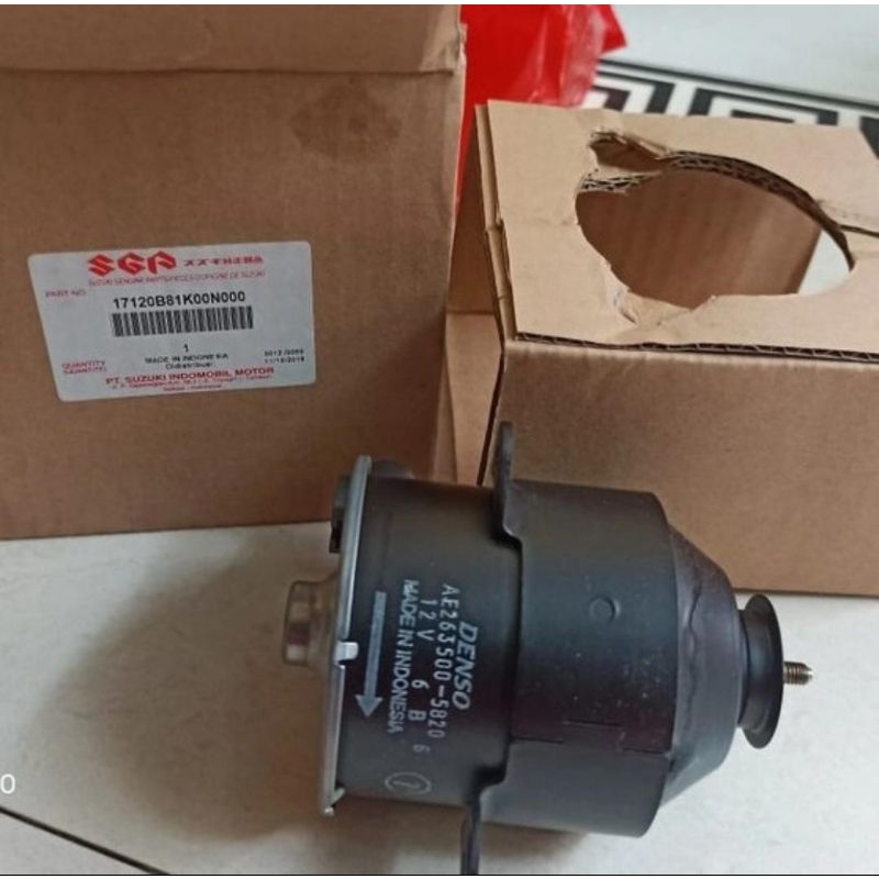 Original suzuki sx4 / x-over / neo baleno radiator fan motor dynamo ...