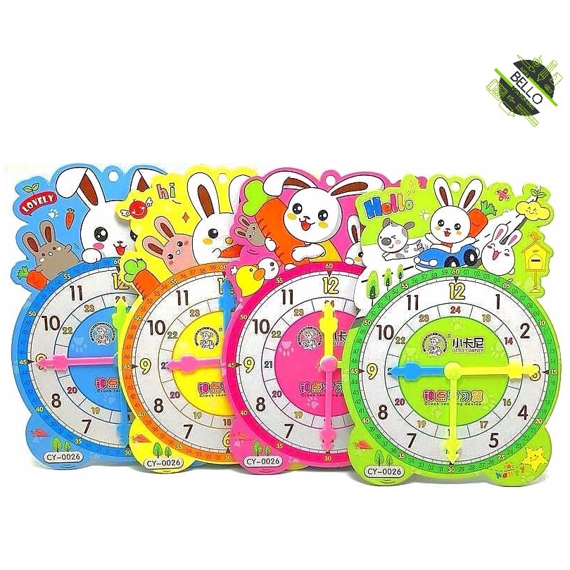 Children Clock Learning Device For Time Learning Games Early Learning ...
