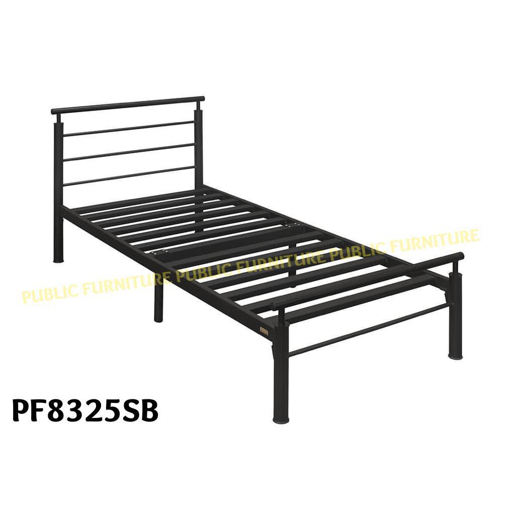 white single bedkatil besi putihkatil bujangsingle metal bedkatil