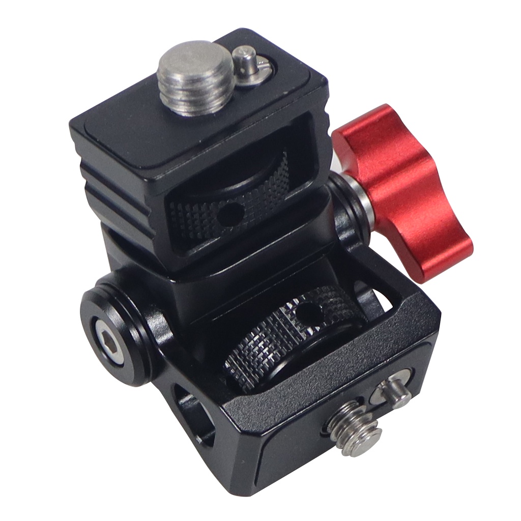 Adjustable DSLR Camere Monitor Mount Holder Screws 1/4 3/8 with Arri