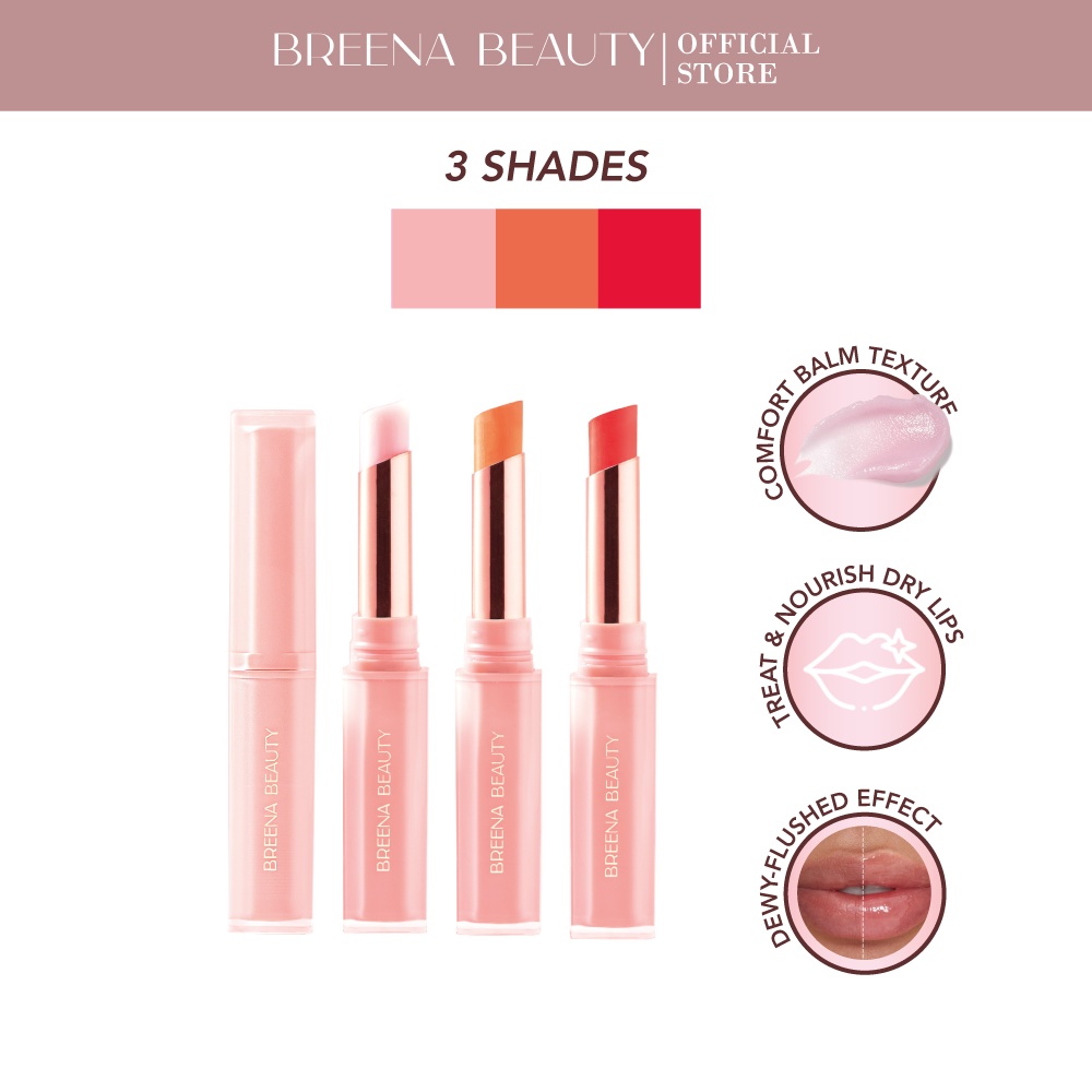 BREENA BEAUTY Lip Glow Treatment Balm | Shopee Malaysia