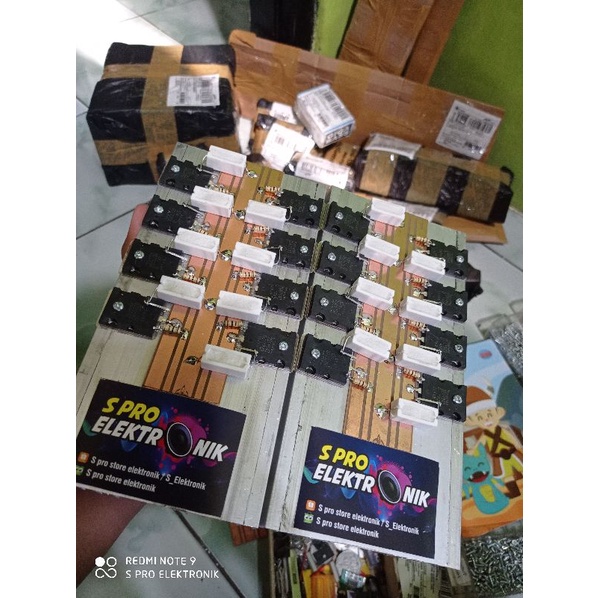 Pendigin plus transistor final Toshiba 2sc5200 2sa1943 headsink plus