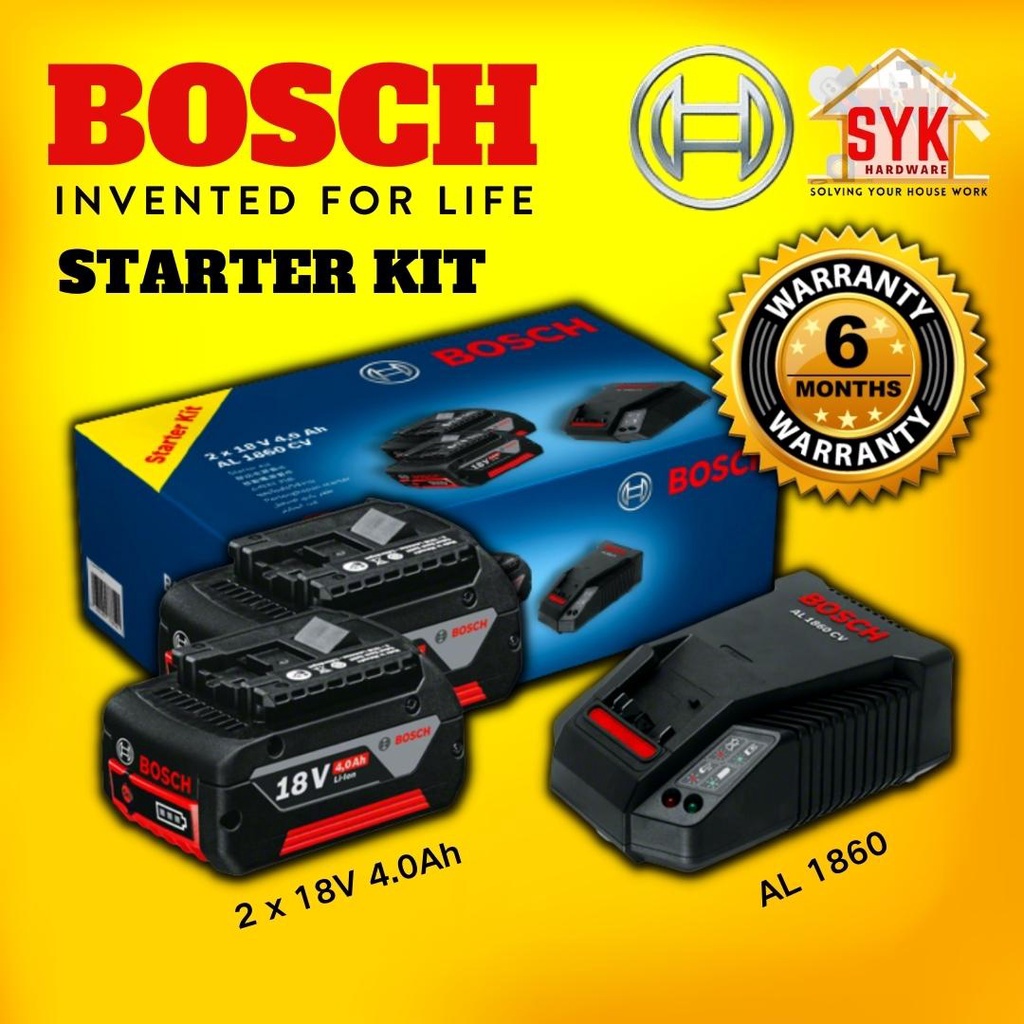 Bosch discount battery kit