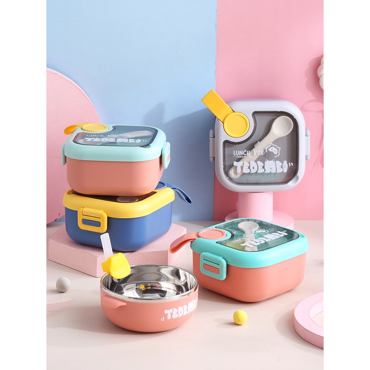 530ML Thermal Lunch Box Food Container PP Material Vacuum Cup Portable Soup  Cup