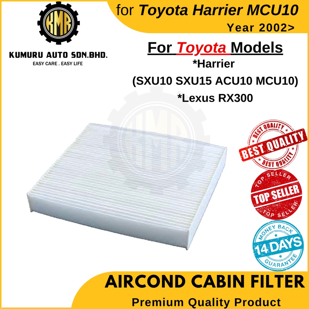 Cabin Filter Toyota Harrier MCU10 SXU10 SXU15 ACU10 Lexus RX300 Aircon ...