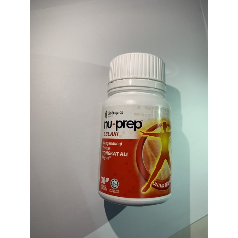 Biotropics Nu Prep LELAKI TONGKAT ALI 30 Capsules (Without Box ...