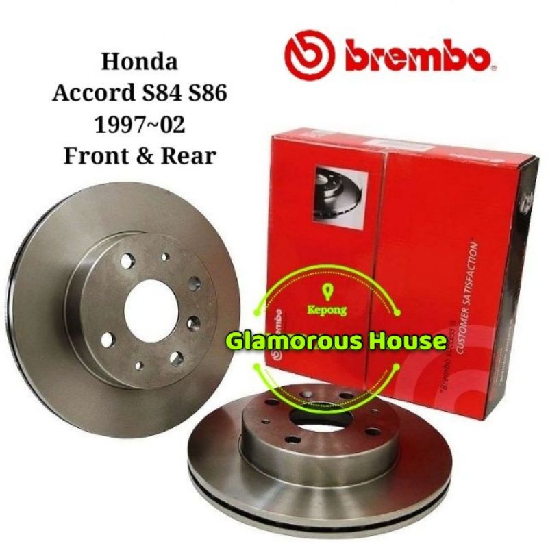 Original Brembo Disc Rotor Honda Accord S84 S86 Shopee Malaysia