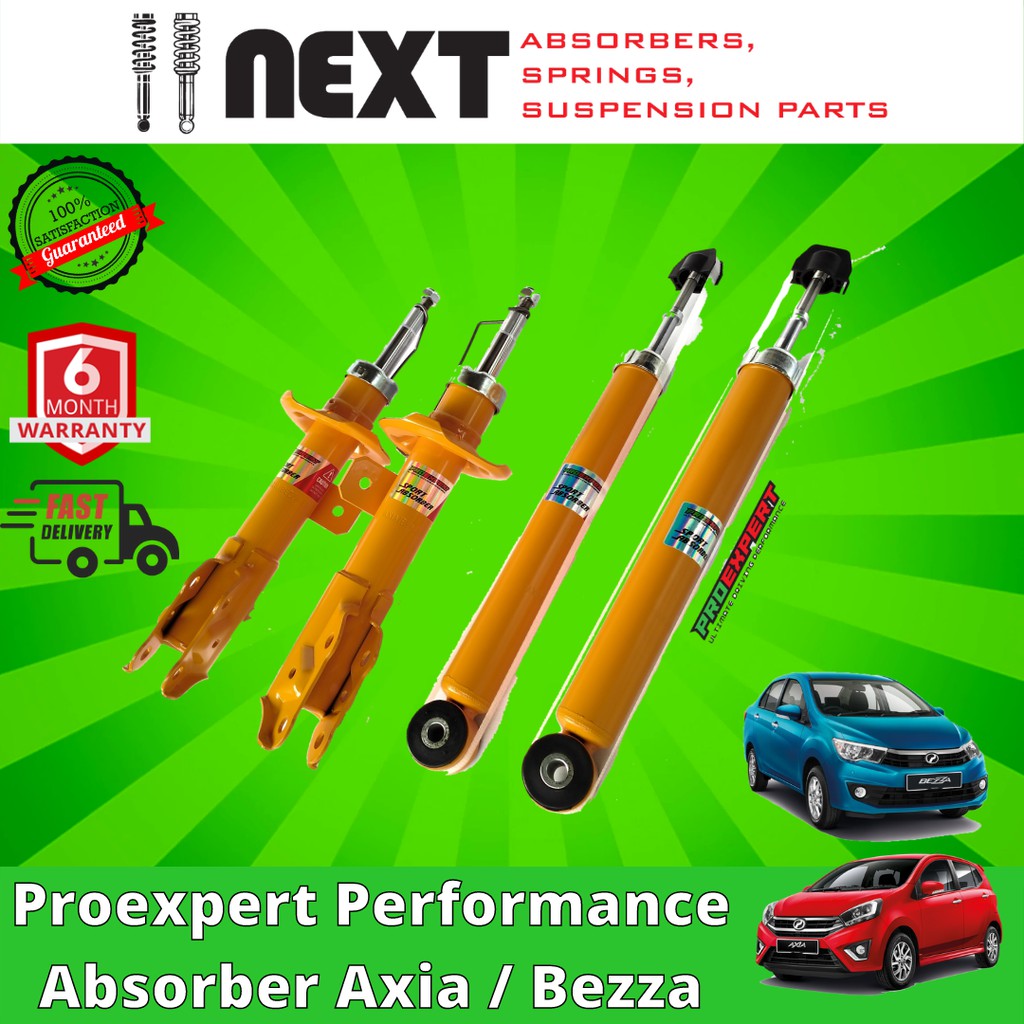(FAST SHIPPING) Proexpert Sport Absorber Perodua Axia Bezza Performance ...
