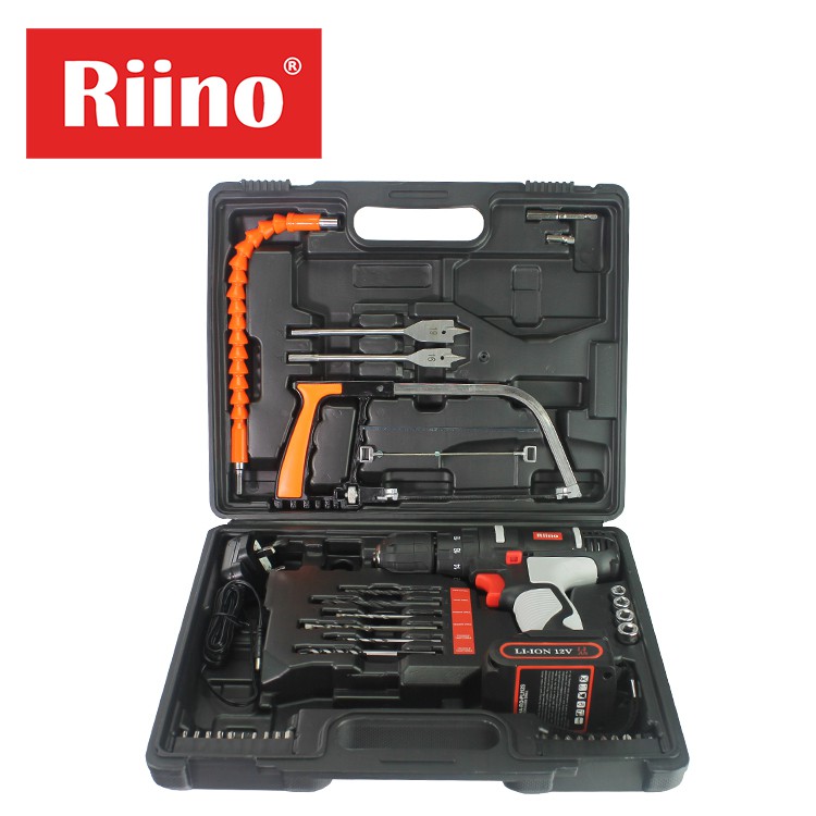 Riino 12V 3in1 Cordless Impact Drill Set Power Tool PLI12S