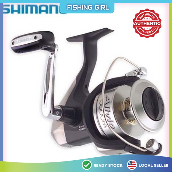 SHIMANO REEL ALIVIO 4000FD,6000FA,10000FA 🔥Ready Stock🔥 100% Original🔥 ...