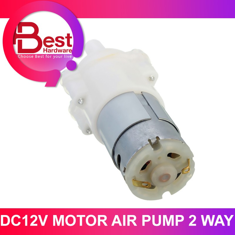 BEST HARDWARE - R385 DC 12V Pneumatic Diaphragm Water Pump Motor , 6W ...