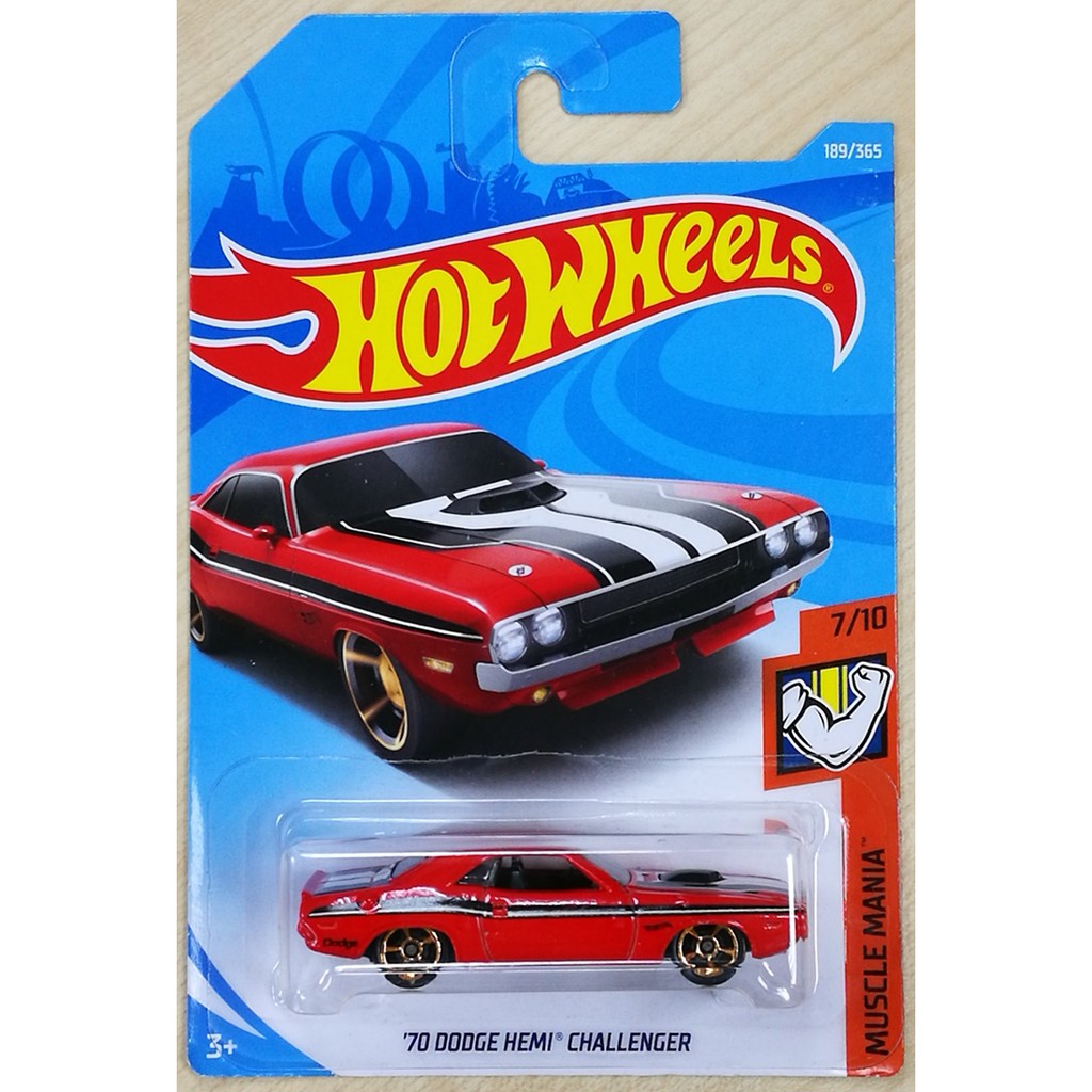 Hot Wheels 70 Dodge Hemi Challenger 1970 Muscle Mania Spring Shopee