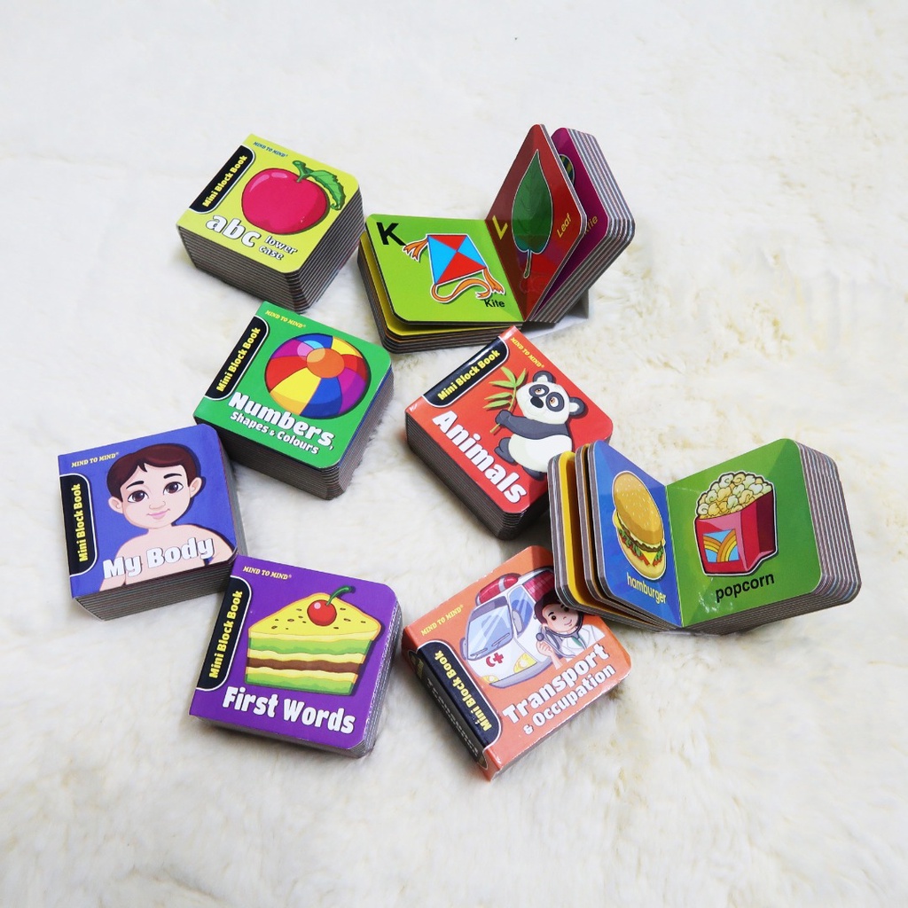 Lilybacabuku Little Hands Mini Board Book for Babies and Toddlers Mommy ...