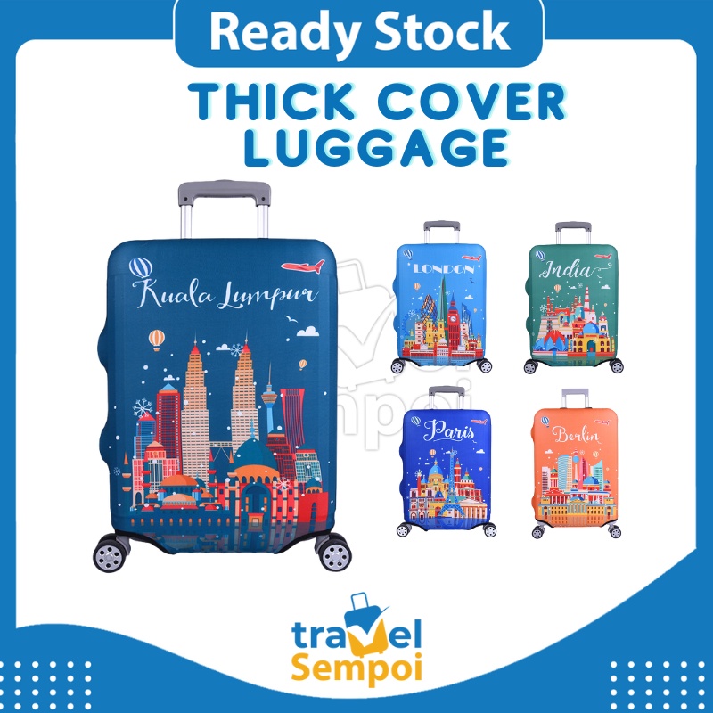 Ready Stock Nation Luggage Protector Luggage Cover Luggage Protector