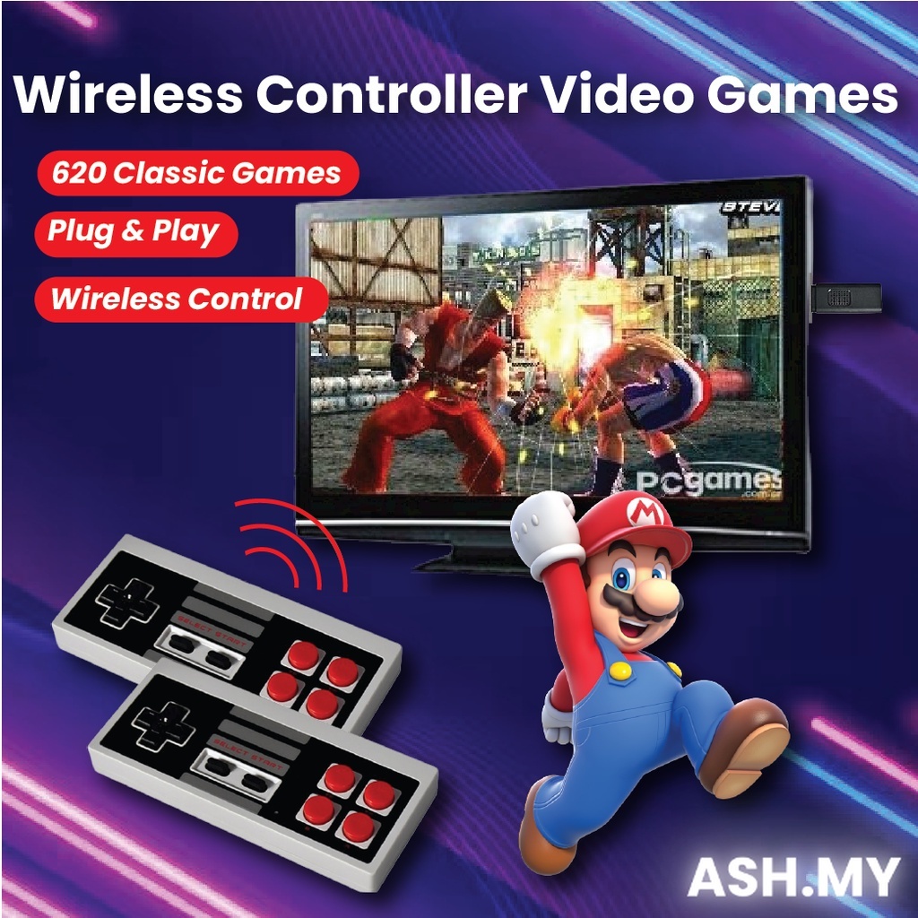 TV Stick Wifi Display Dongle Receiver USB TV Game Console 8 Bit ...