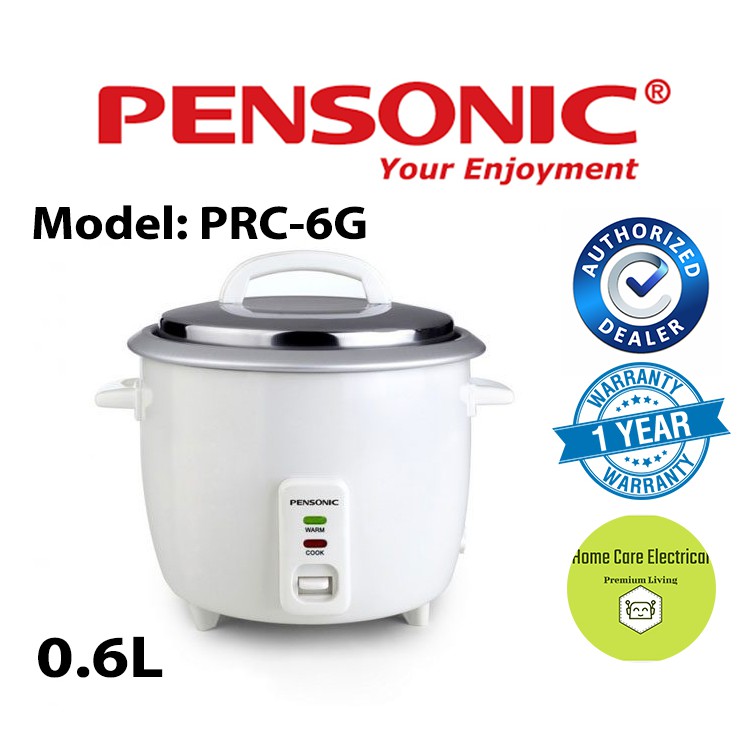 Pensonic 0.6L Rice Cooker 300W | PRC-6G , PRC6G (Periuk Nasi,电饭锅 ...