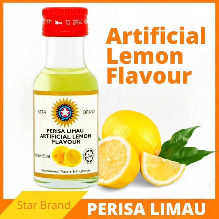 Star Brand Artificial Lemon Flavour Culinary Baking Cake Food Colouring