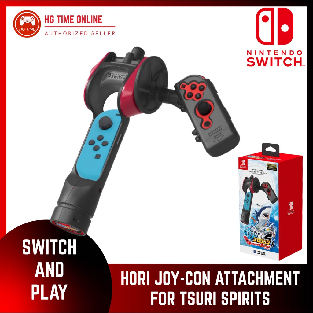 Nintendo Licensed] Fishing Spirits Joy-Con Attachment for Nintendo Switch