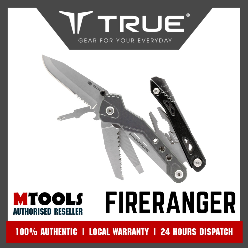 TU182 - True Utility Fireranger - The Outdoor Survival Multi Tool -  (Original imported from UK)