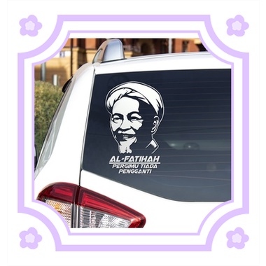 STICKER TOK GURU,PERGIMU TIADA GANTI TOK GURUKU, STIKER KERETA|STICKER ...