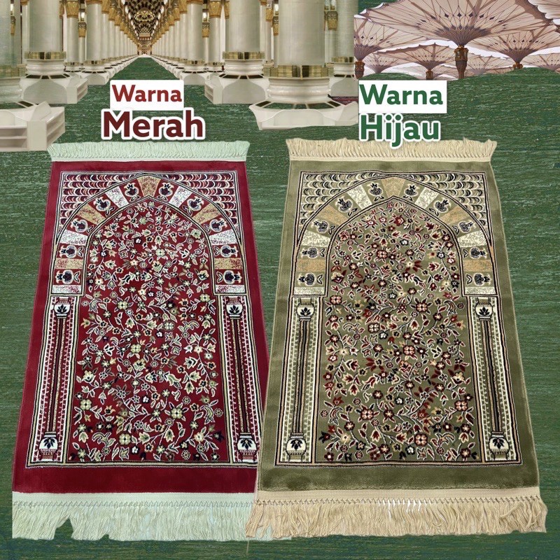 SEJADAH RAUDAH KARPET MASJID NABAWI | Shopee Malaysia