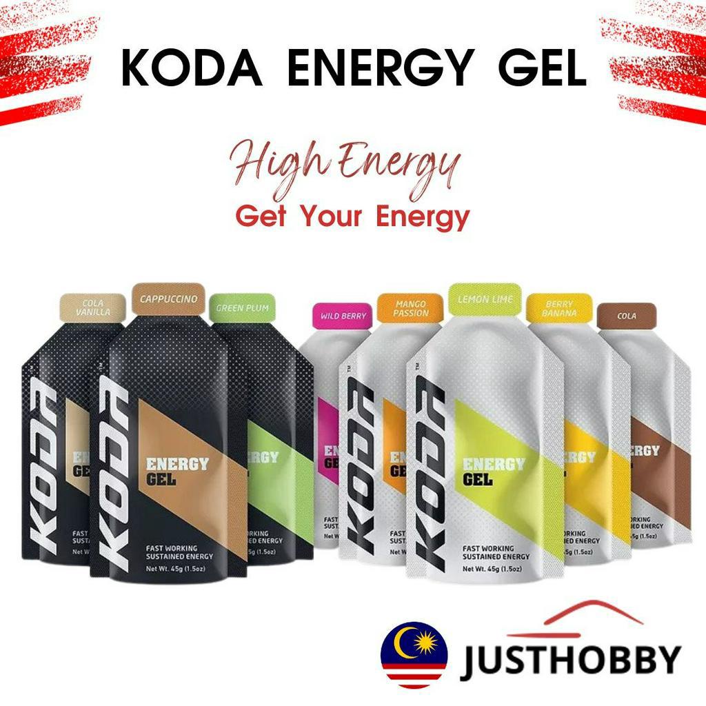 KODA Energy Gel Koda High Energy Drink Koda Nutrition Energy Gel Active
