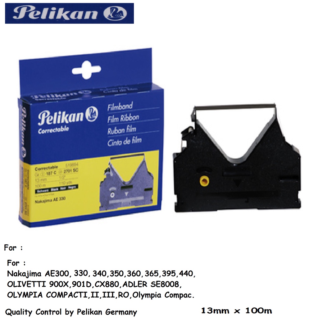 Pelikan Compatible Typewriter Ribbon Typewriter Nakajima AE300 AE 300 ...