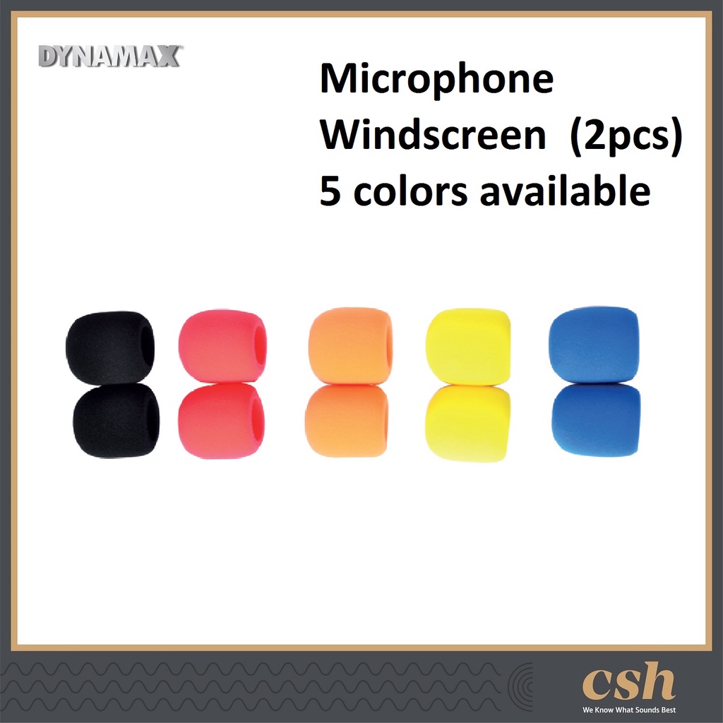 DYNAMAX Microphone Windscreen (2pcs/ pack) | Shopee Malaysia