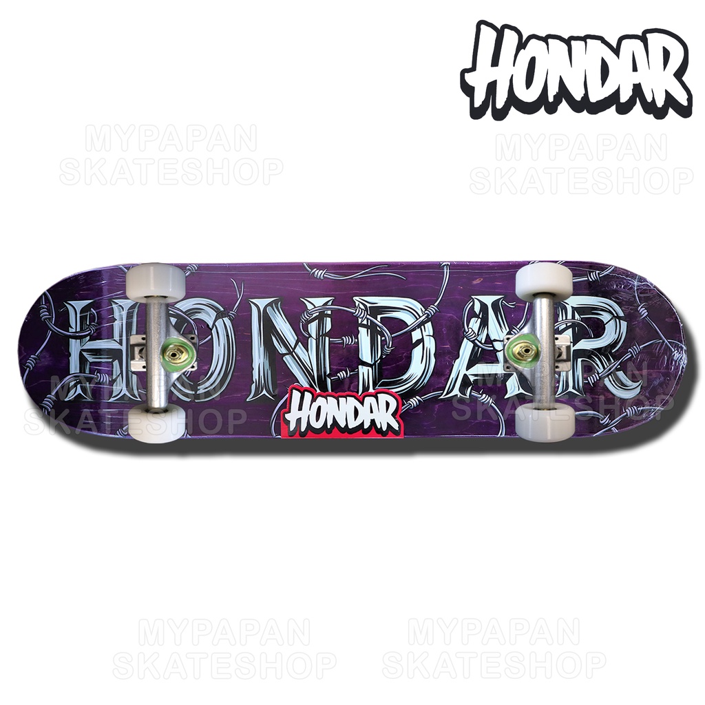 Hondar Skateboards Complete Set Danger Zone Series Purple Color Size 8. ...