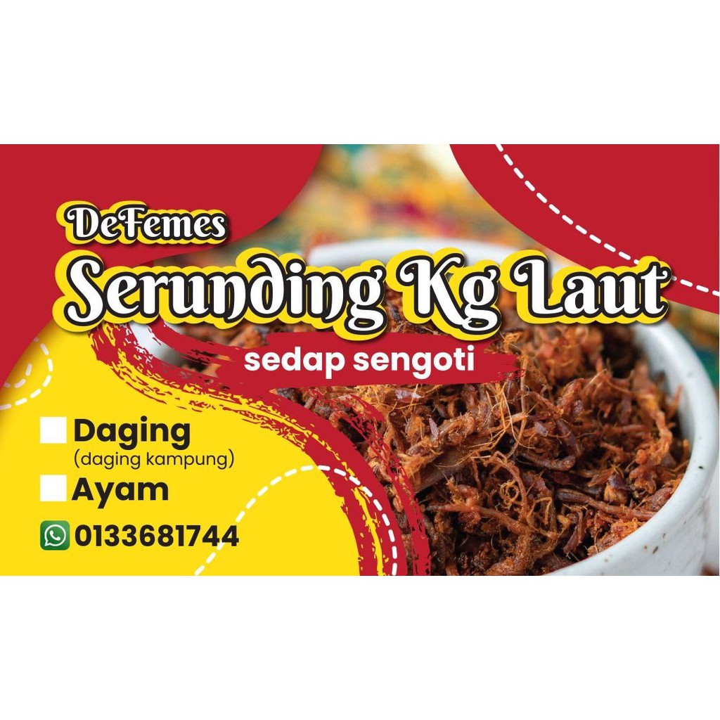 🔥LIMITED STOCK🔥 Serunding Kg Laut Sedap Sengoti😋😋😋 | Shopee Malaysia