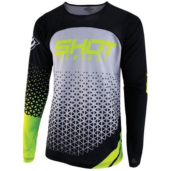 Shot Motorcycle Jersey Race Gear Aerolite Delta Long Sleeve Rider Air