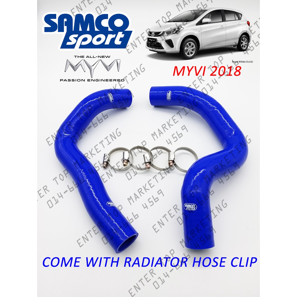 Samco Radiator Hose Perodua Myvi 1.3 1.5 2018 Gen 3 M800 D20N Samco ...