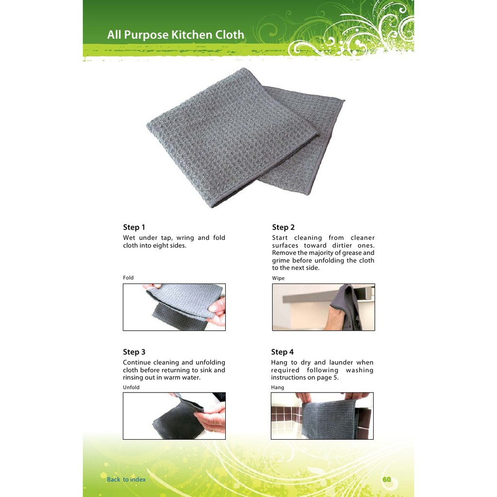 Norwex All Purpose Kitchen Cloth Shopee Malaysia