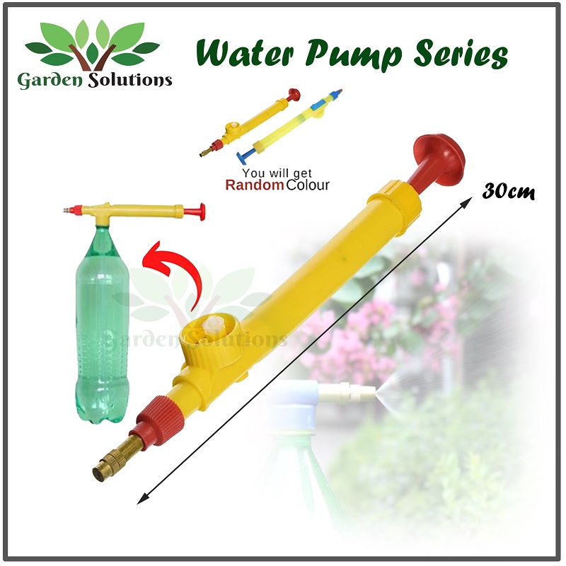 High Pressure Manual Air Pump Bottle Sprayer Head Home Garden Watering