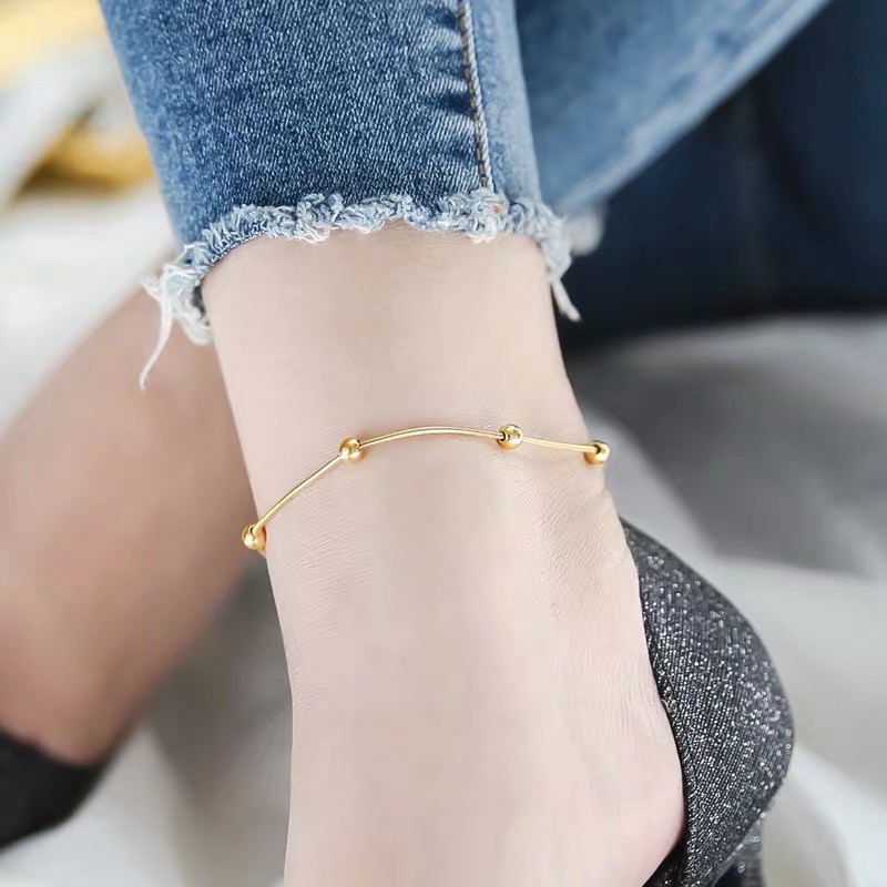 Trendy Wholesale gold leg chain designs To Complete The Look 