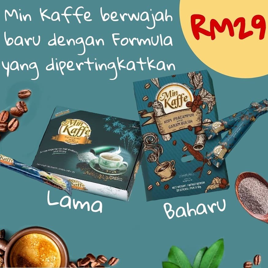 (NEW PACKAGING PALING LARIS) MINKAFFE MINCAFE MIN KAFFE MIN CAFE HAI