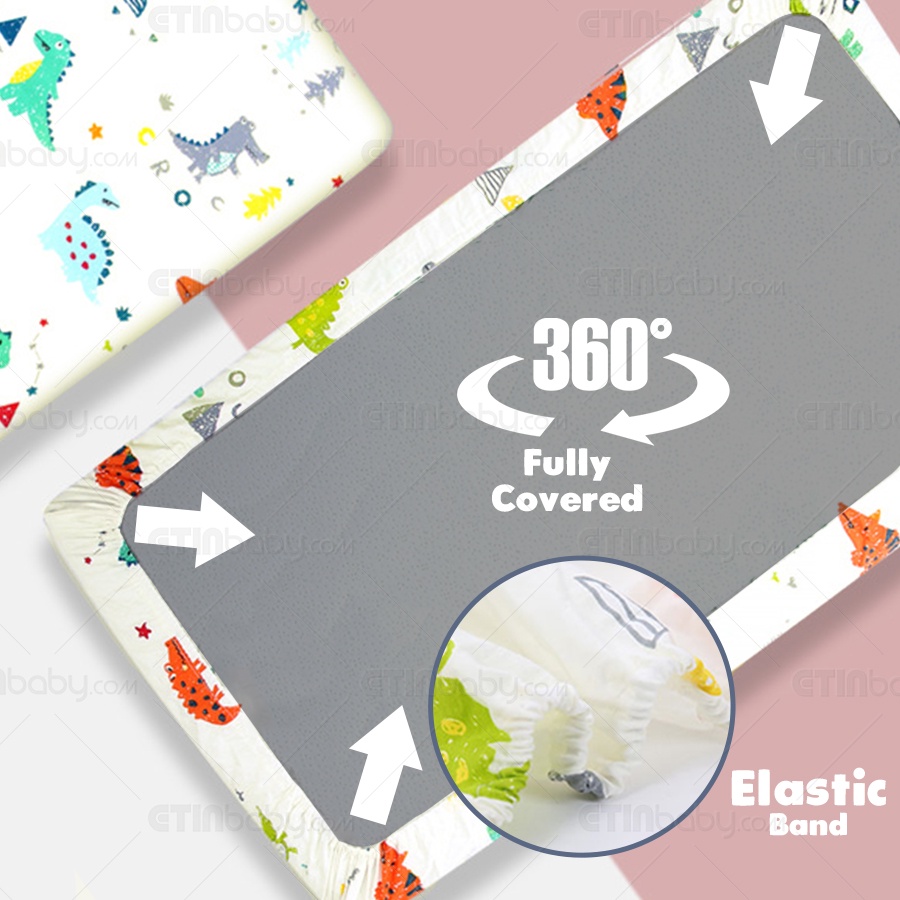 Baby Cot Mattress Cover Baby Bed Linen 90 x 50cm 120 X 60cm Sarung