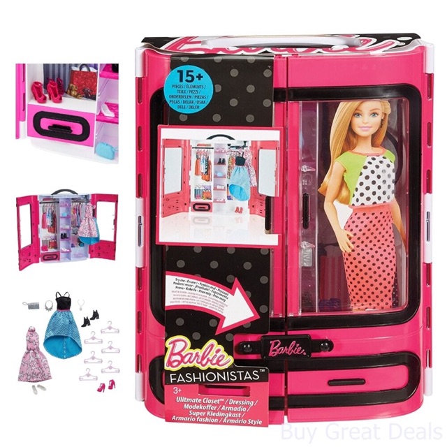 Barbie Fashionista Ultimate Closet | Shopee Malaysia