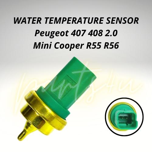 2PIN WATER TEMPERATURE SENSOR PEUGEOT 407 408 2.0, MINI COOPER R55 R56 ...