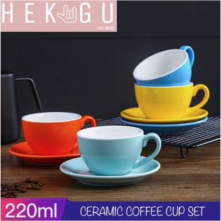 White Ceramic Cappuccino & Latte Coffee Cups, For Restaurant, Capacity: 210  ml