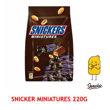 Snickers miniatures 220g | Shopee Malaysia