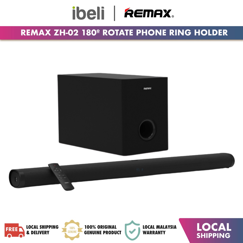 Remax RTS10 Home Theatre Bluetooth Sound Bar Echo Wall+ Woofer