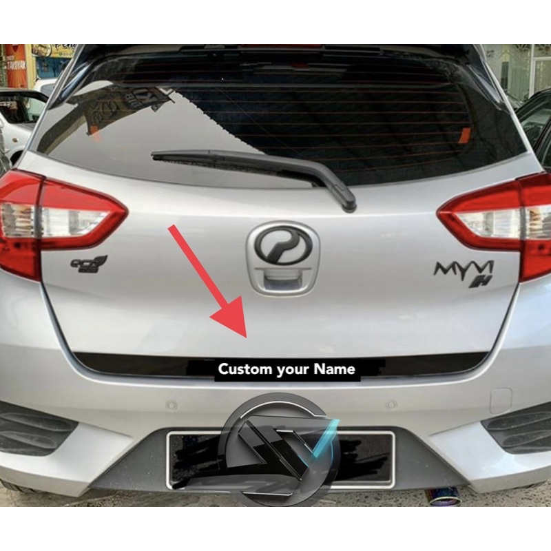(Ready Stock) S601# Custom your Name Car bootline Sticker | Shopee Malaysia