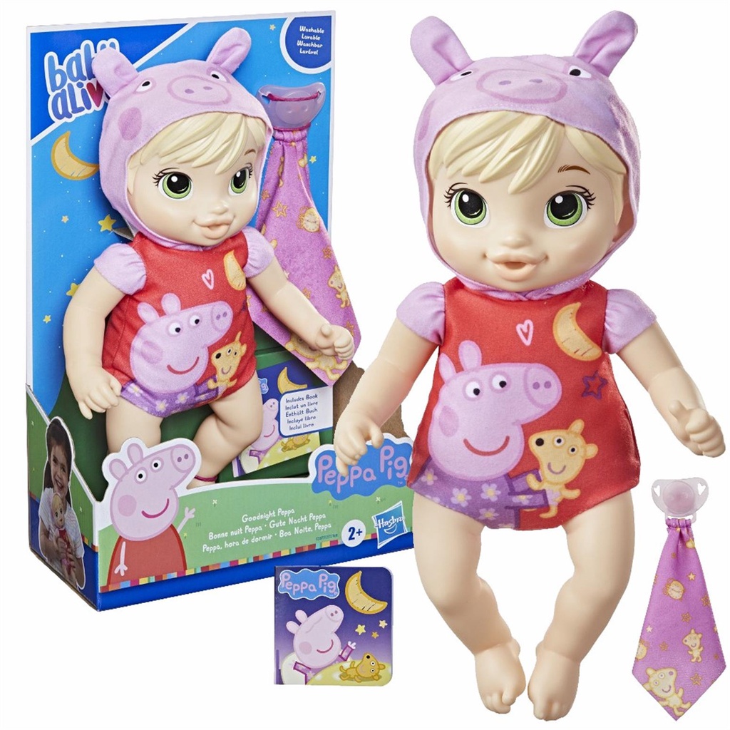 Baby Alive Goodnight Peppa Doll | Shopee Malaysia