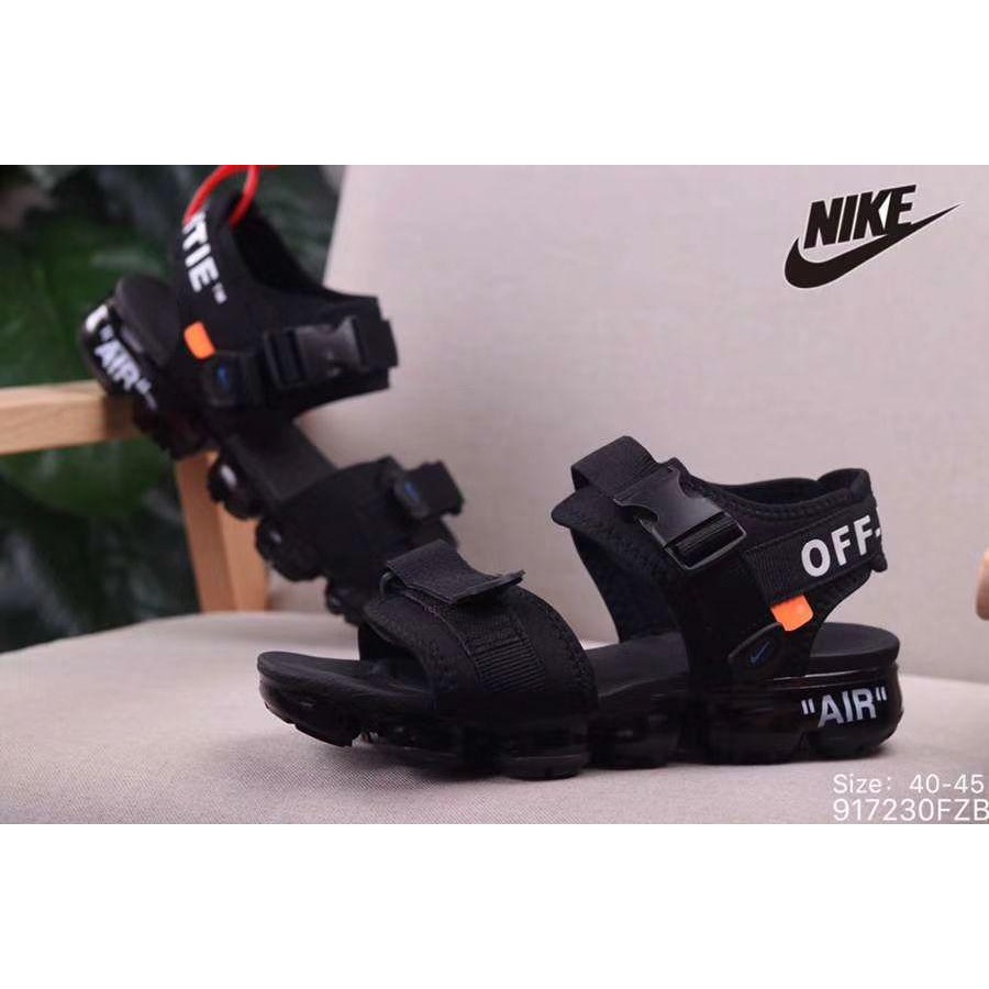 Nike x off top white vapormax sandals