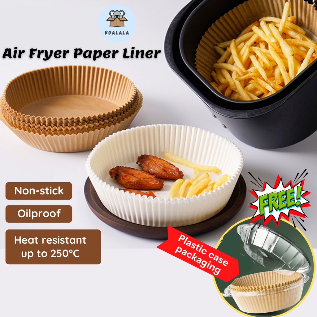 Dropship 50pcs Air Fryer Disposable Paper Liner; Parchment Paper