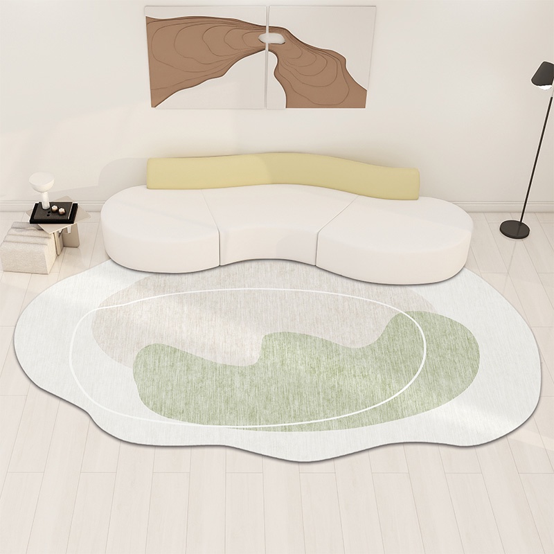XH SpecialShaped Carpet Irregular Shape Living Room Coffee Table
