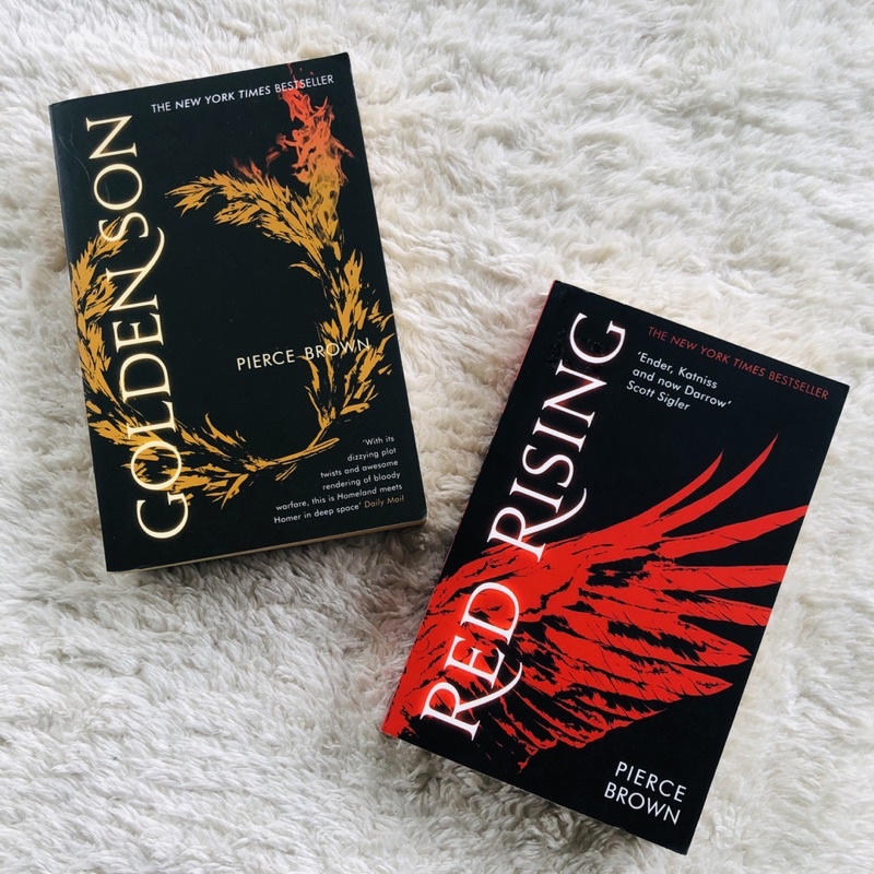 Preloved English Novel Red Rising Golden Son Pierce Brown Shopee Malaysia 0887